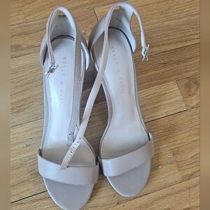 Kelly & Katie Women's Tan Heel Sandals